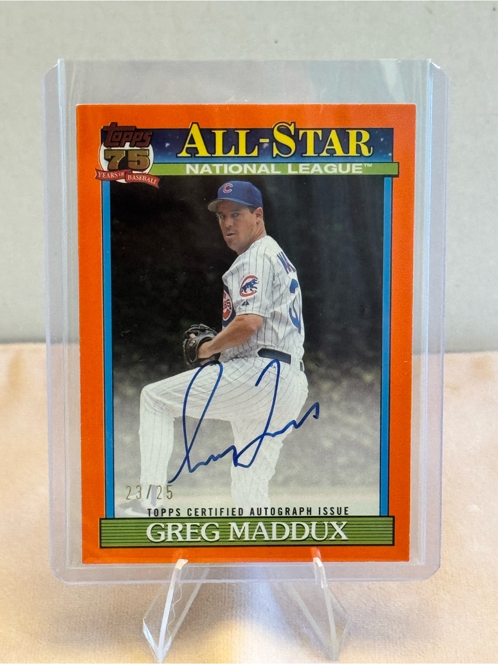 Gregg Maddux 2026 Topps Series 2-1991 All Stars Autograph #/25